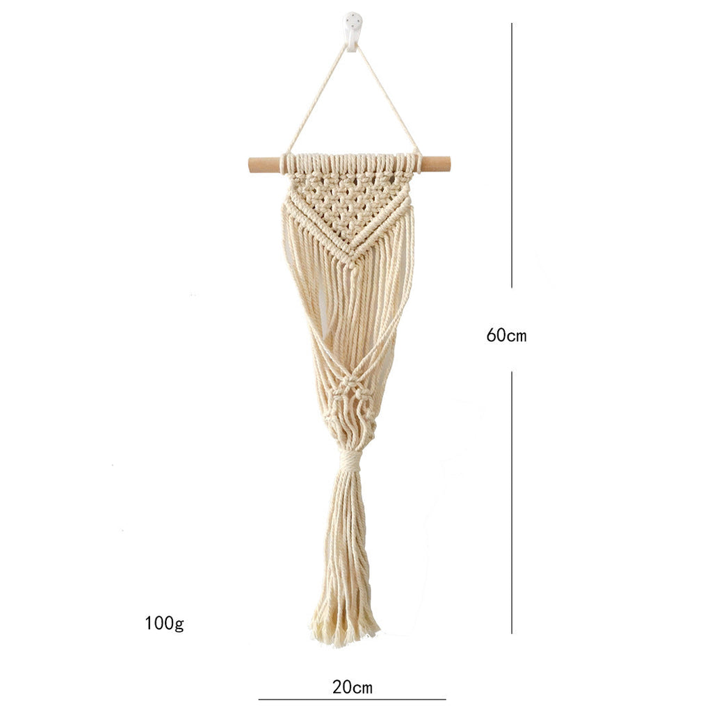 Macrame Flower Holder with Elegant Design | Thrascher