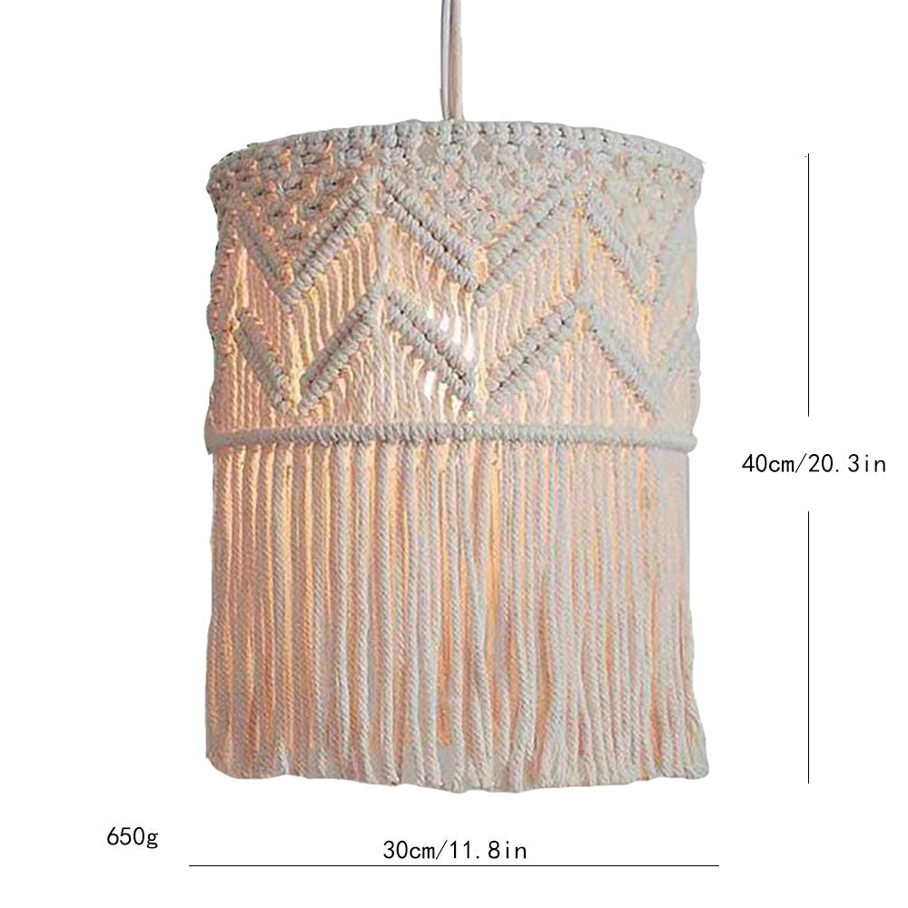 Macrame Hanging Lamp | Thrascher
