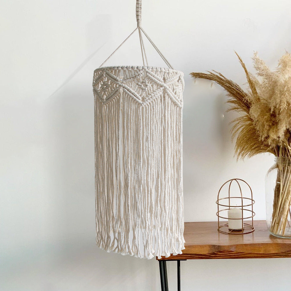 Macrame Hanging Lamp | Thrascher