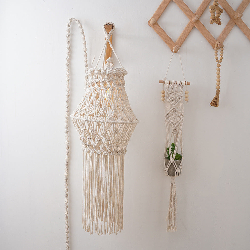 Macrame Hanging Lantern | Thrascher
