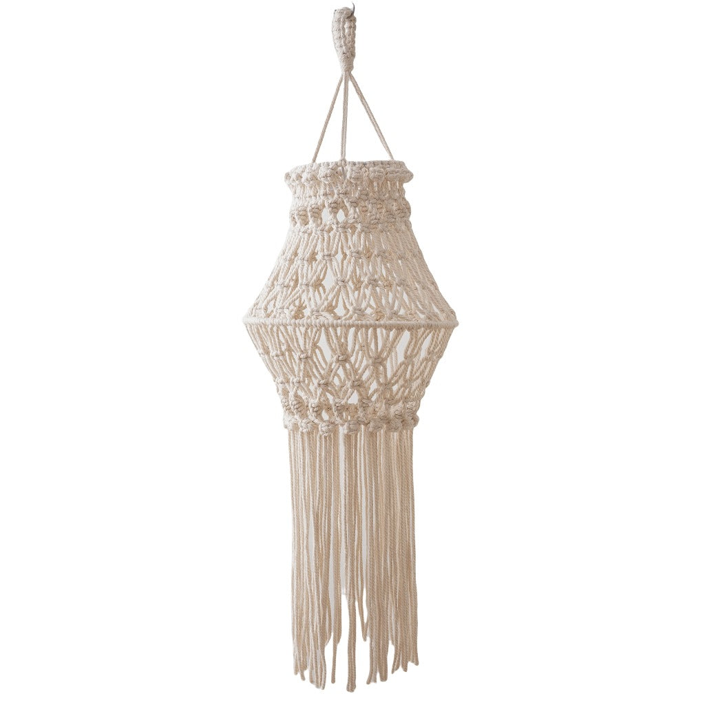 Macrame Hanging Lantern | Thrascher
