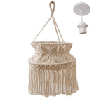 Macrame Hanging Planter Single Shade Plug-in | Thrascher