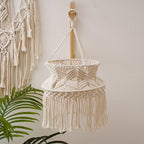 Macrame Hanging Planter Single Shade Plug-in | Thrascher