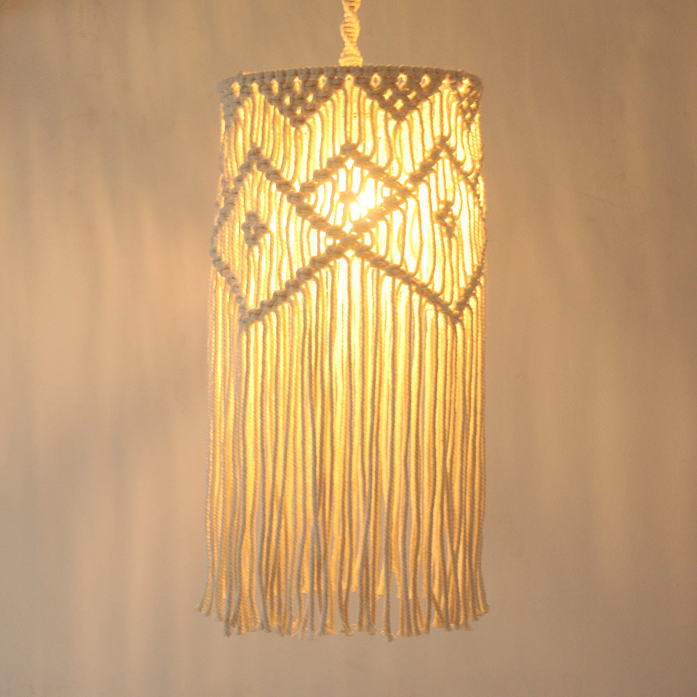 Macrame Hanging Planter Single Shade Plug-in | Thrascher