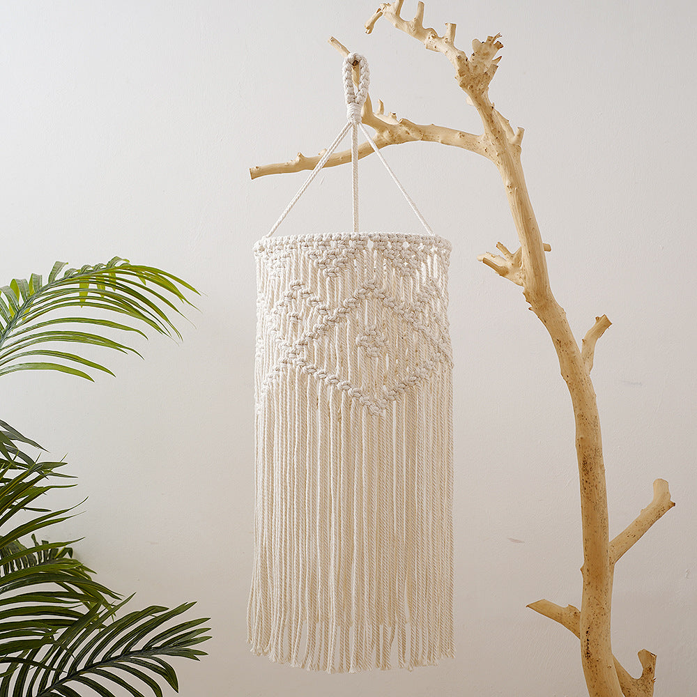 Macrame Hanging Planter Single Shade Plug-in | Thrascher
