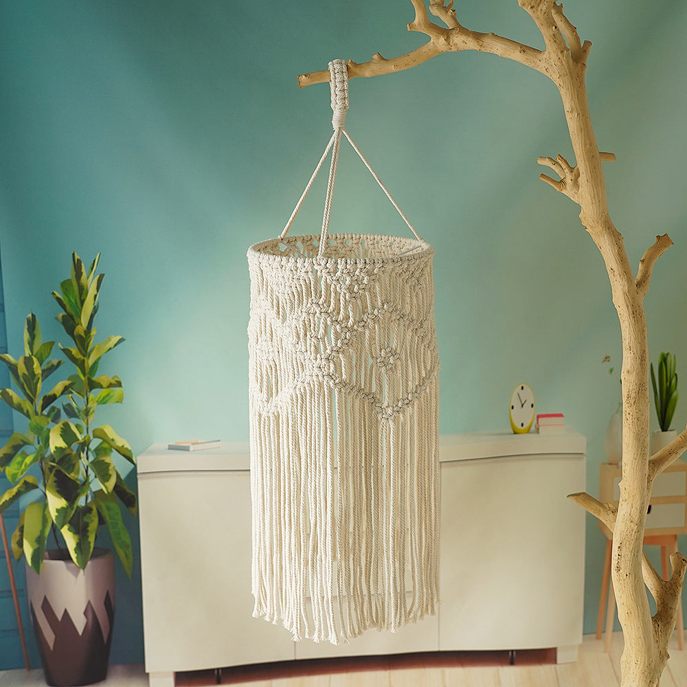 Macrame Hanging Planter Single Shade Plug-in | Thrascher