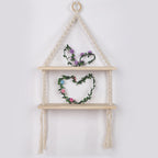 Macrame Hanging Shelf Shelving | Thrascher