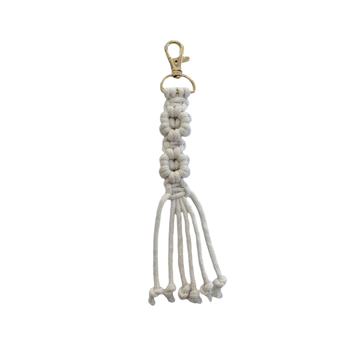 Macrame Keychain with Tassel | Thrascher