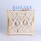 Macrame Magazine Rack | Thrascher