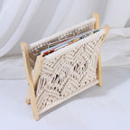 Macrame Magazine Rack | Thrascher