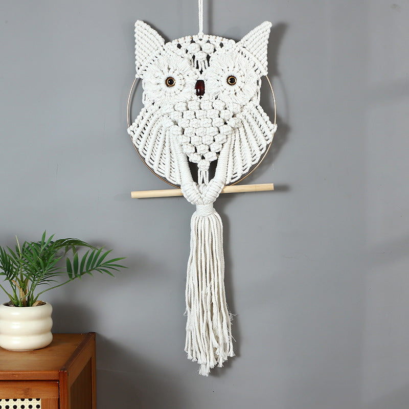 Macrame Owl Wall Hanging | Thrascher