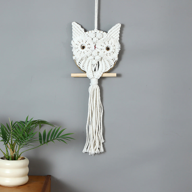 Macrame Owl Wall Hanging | Thrascher