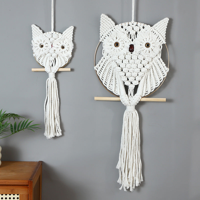 Macrame Owl Wall Hanging | Thrascher