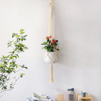 Macrame Plant Hanger Blue | Thrascher