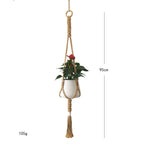 Macrame Plant Hanger Blue | Thrascher