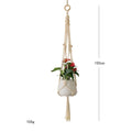 Macrame Plant Hanger Blue | Thrascher