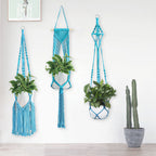 Macrame Plant Hanger Set | Thrascher