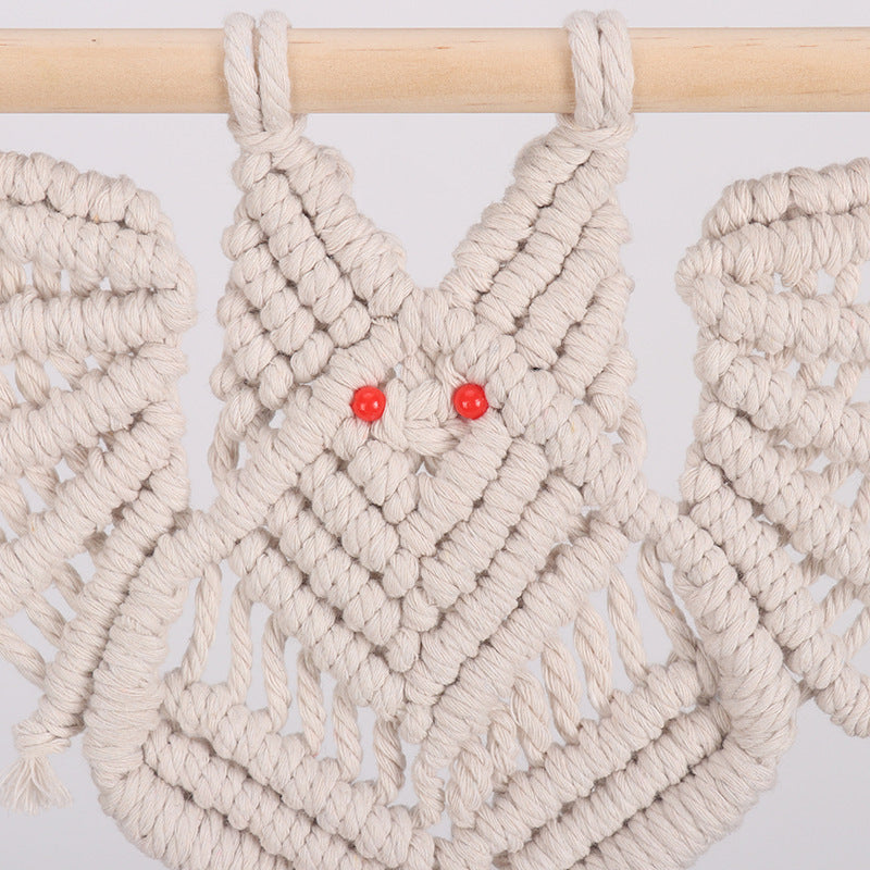 Macrame Plant Hanger with Decorative Design | Thrascher