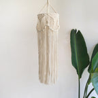 Macrame Plant Hanger with Decorative Fringes | Thrascher