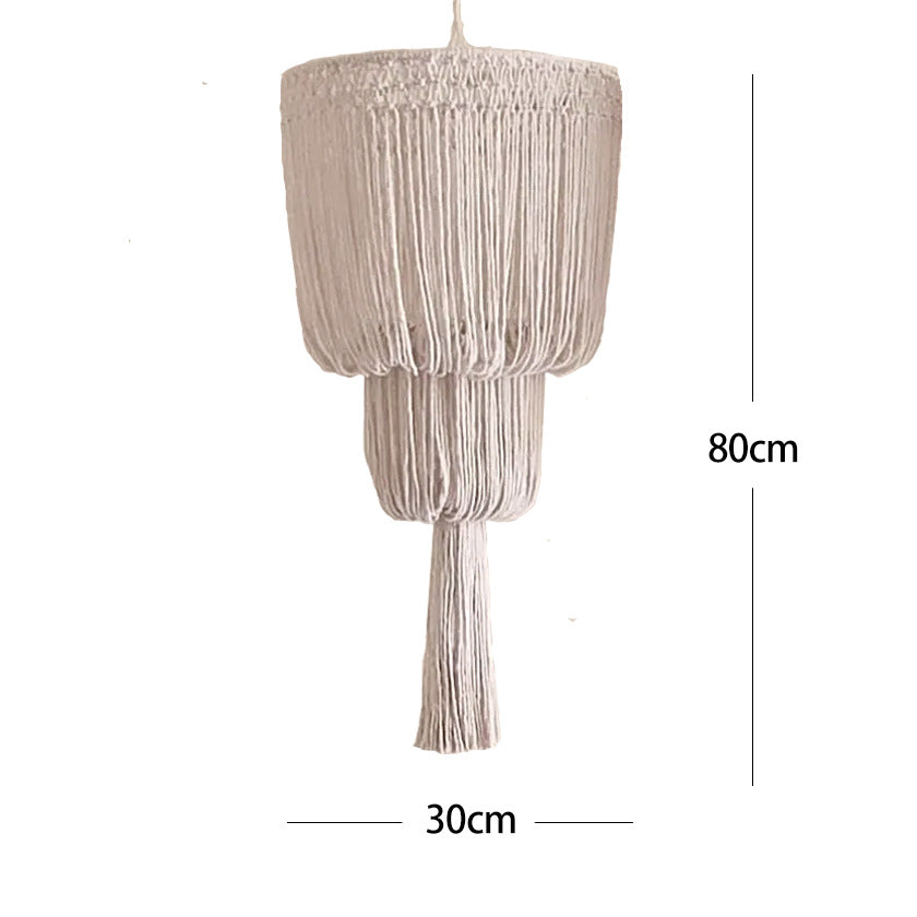 Macrame Plant Hanger with Decorative Fringes | Thrascher