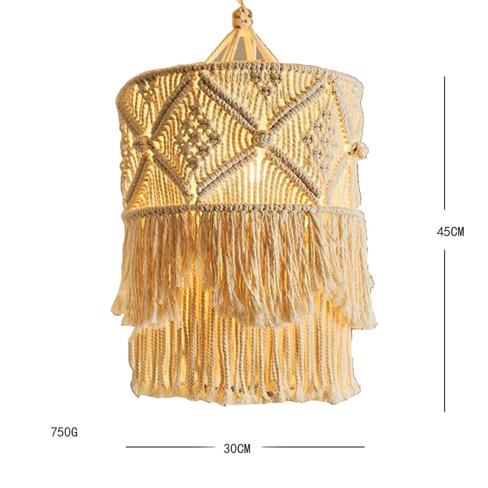 Macrame Plant Hanger with Decorative Fringes | Thrascher