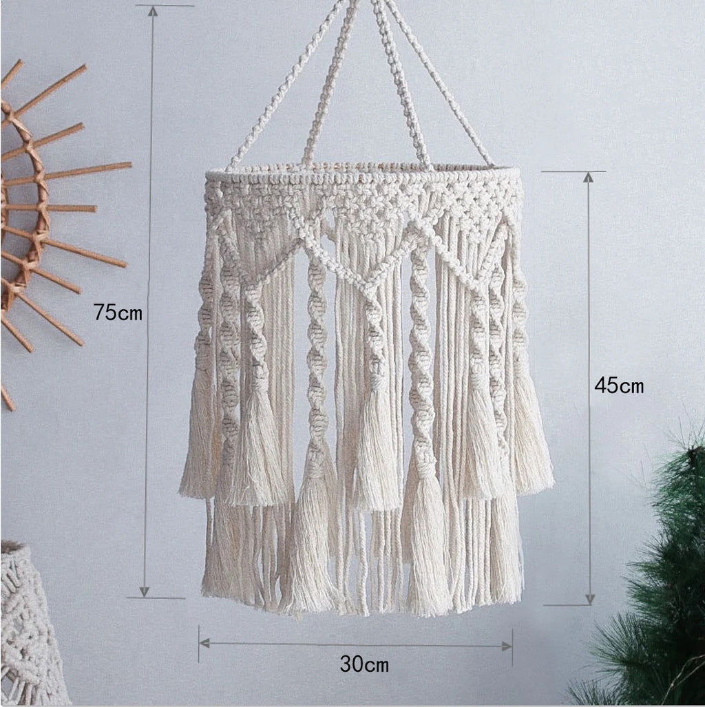 Macrame Plant Hanger with Decorative Fringes | Thrascher