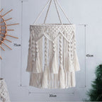 Macrame Plant Hanger with Decorative Fringes | Thrascher