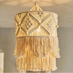 Macrame Plant Hanger with Decorative Fringes | Thrascher