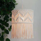 Macrame Plant Hanger with Decorative Fringes | Thrascher