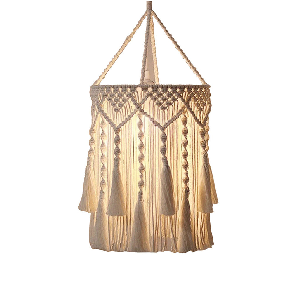 Macrame Plant Hanger with Decorative Fringes | Thrascher
