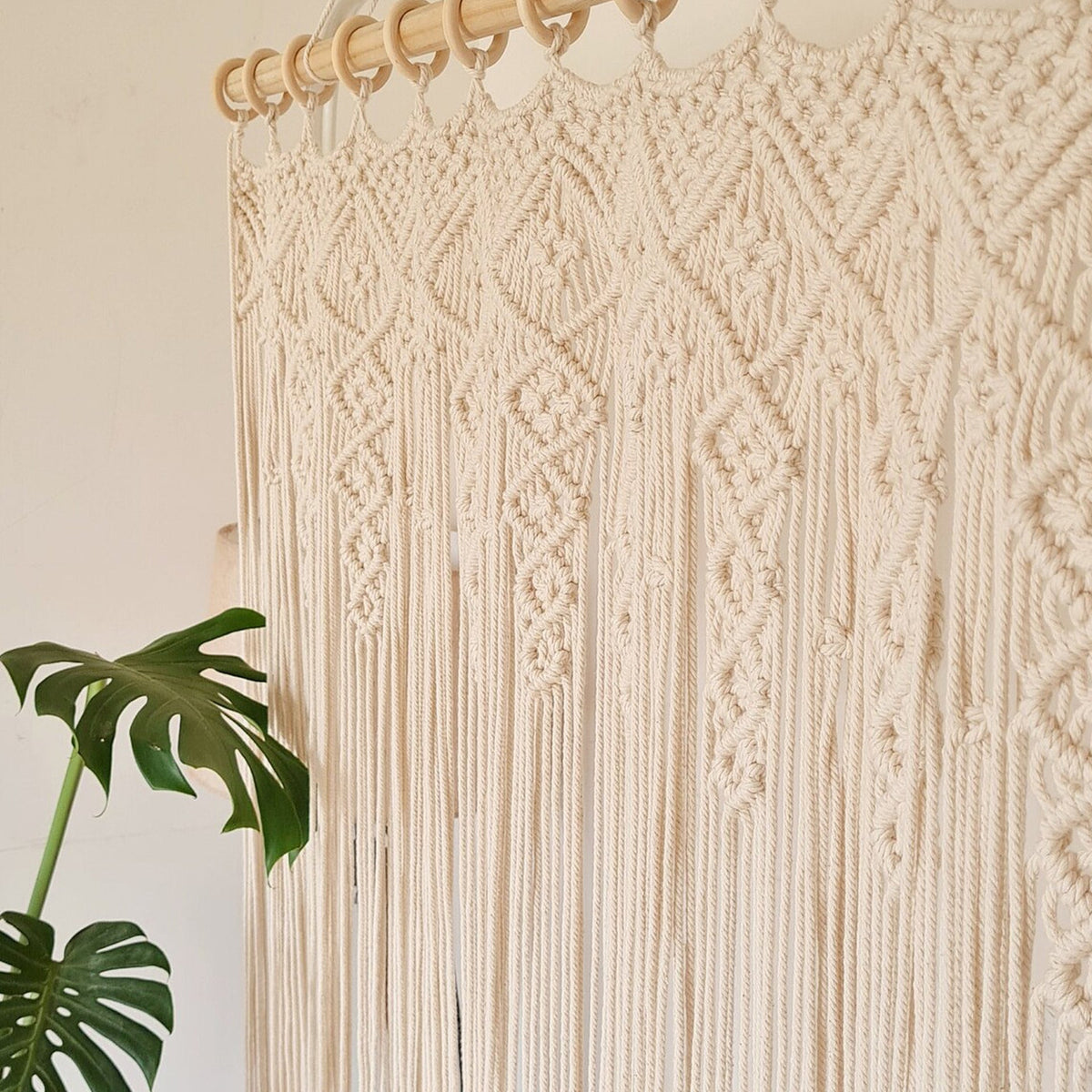 Macrame Room Divider Curtain | Thrascher