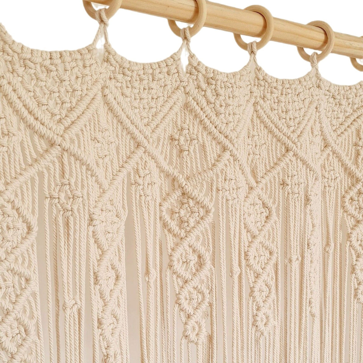 Macrame Room Divider Curtain | Thrascher