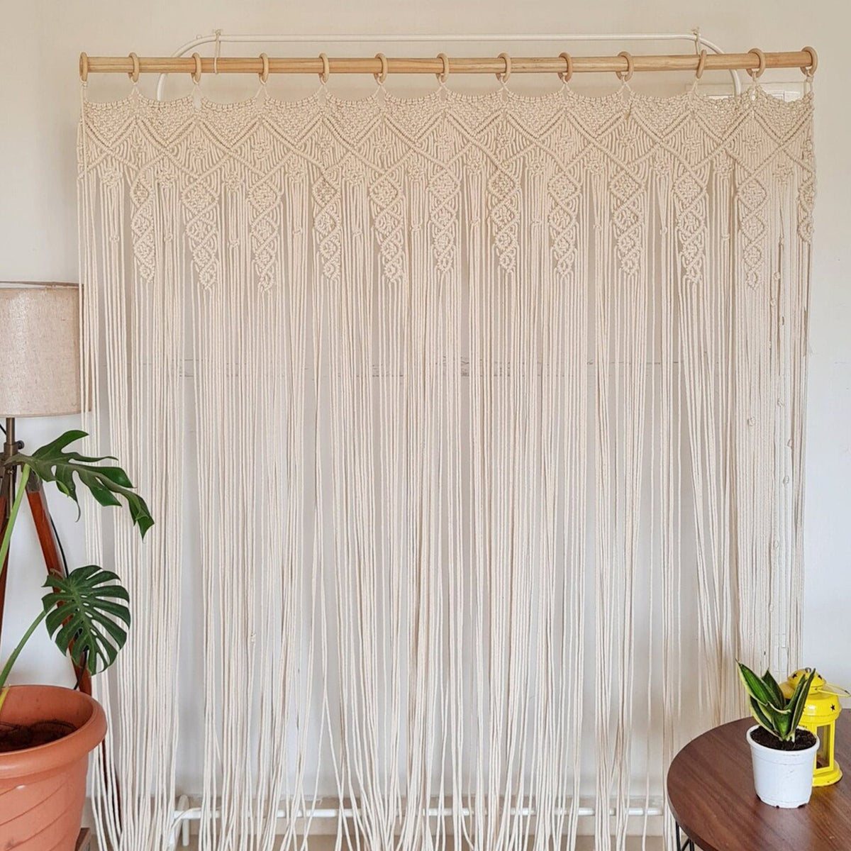 Macrame Room Divider Curtain | Thrascher