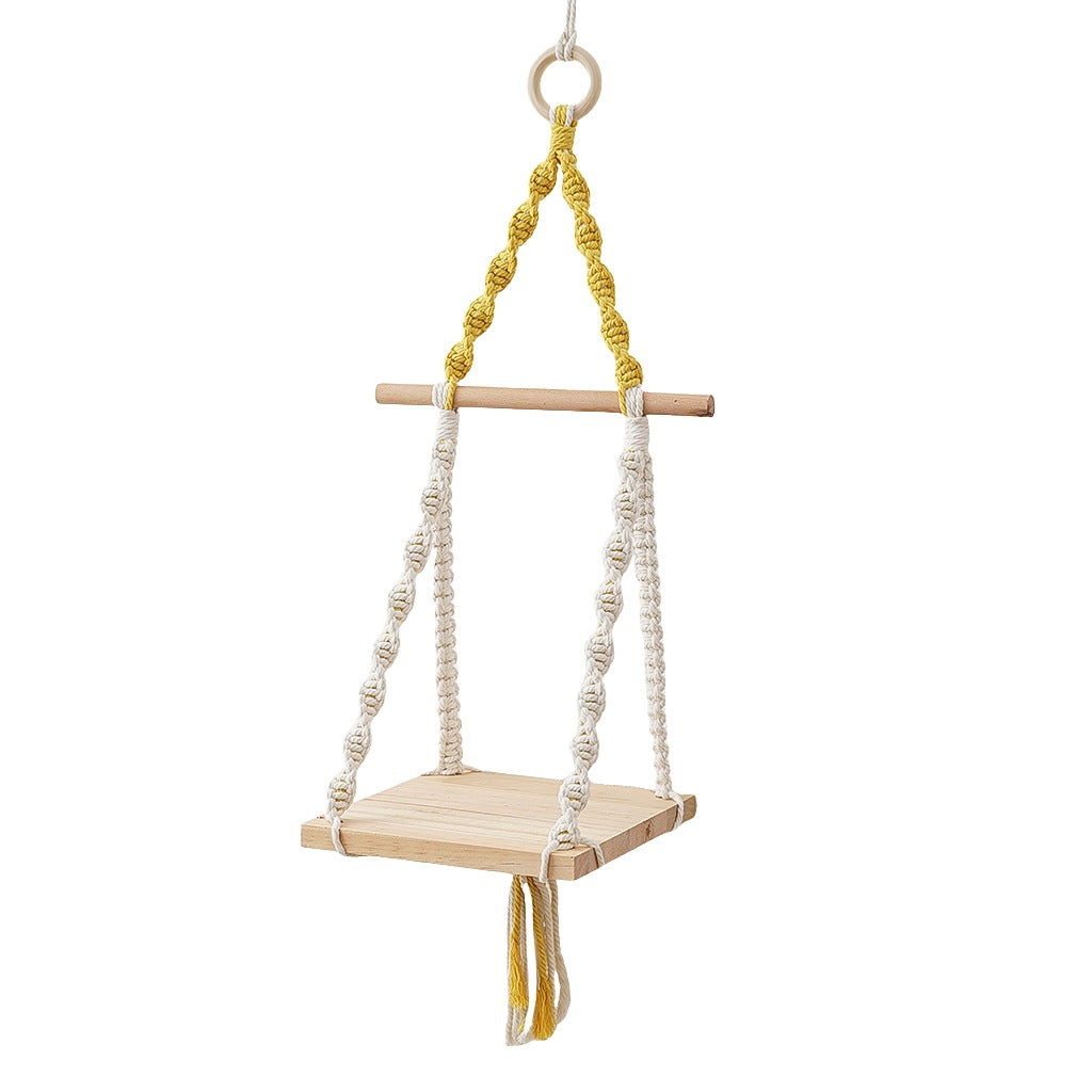 Macrame Swing Shelf | Thrascher