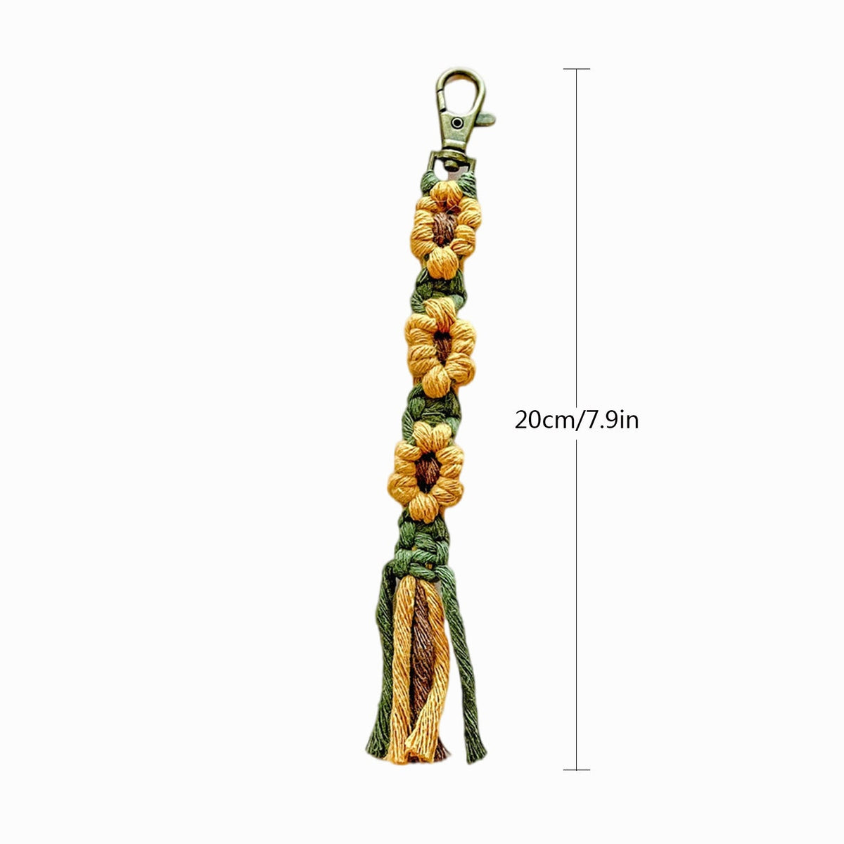 Macrame Tassel Keychain | Thrascher
