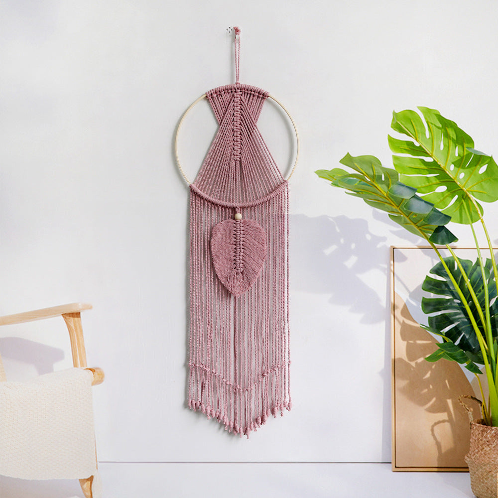 Macrame Wall Art Blue Yellow | Thrascher