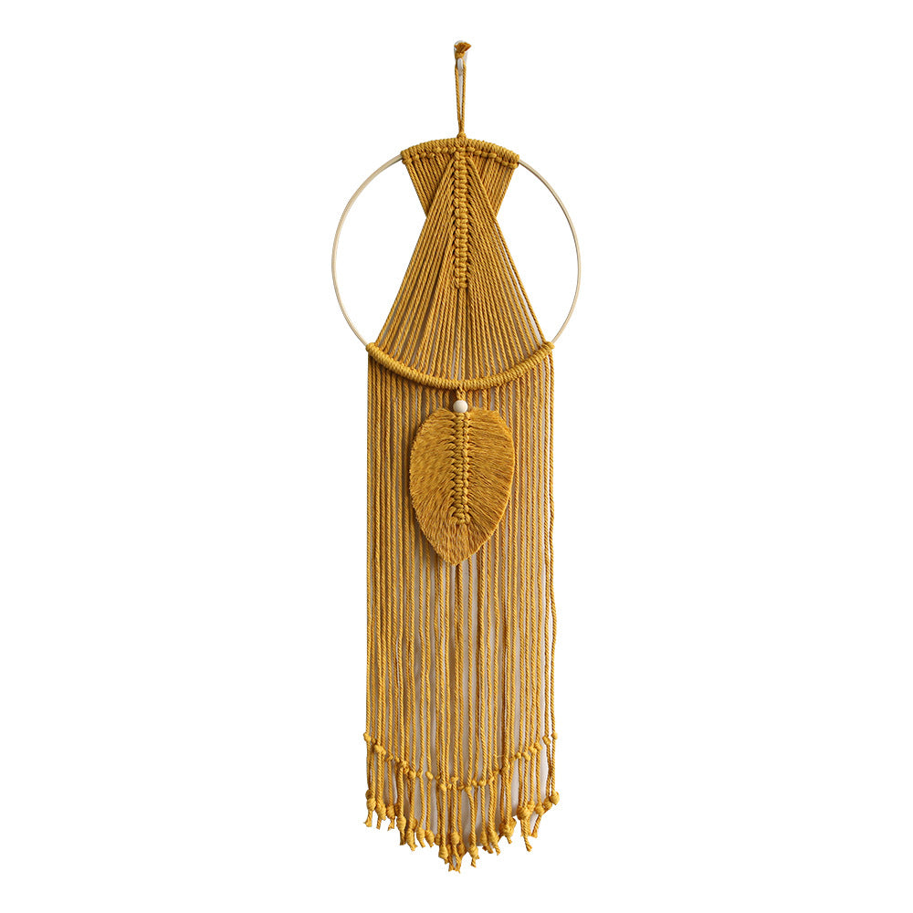 Macrame Wall Art Blue Yellow | Thrascher
