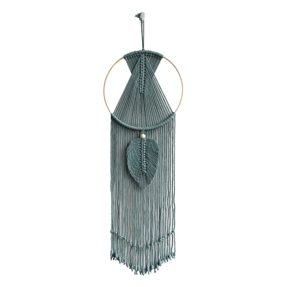 Macrame Wall Art Blue Yellow | Thrascher