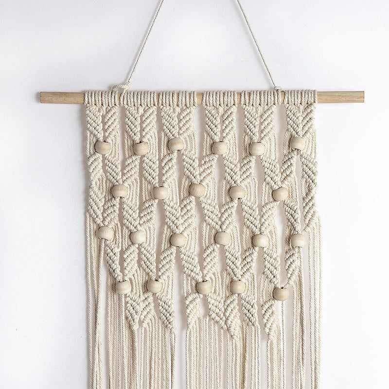 Macrame Wall Art Red | Thrascher