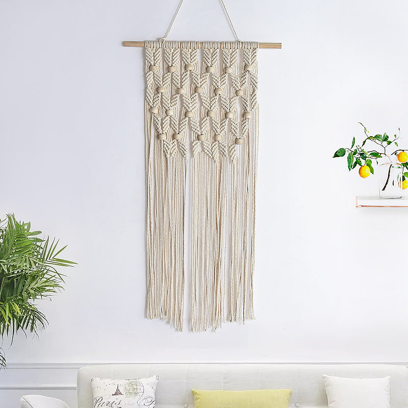 Macrame Wall Art Red | Thrascher