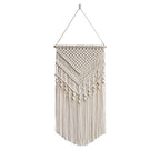 Macrame Wall Art Z040 Size Beige Cinnabar Red | Thrascher