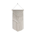Macrame Wall Art Z040 Size Beige Cinnabar Red | Thrascher