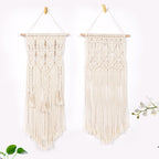 Macrame Wall Decor Blue 28 75 | Thrascher