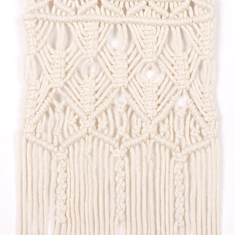 Macrame Wall Decor Blue 28 75 | Thrascher