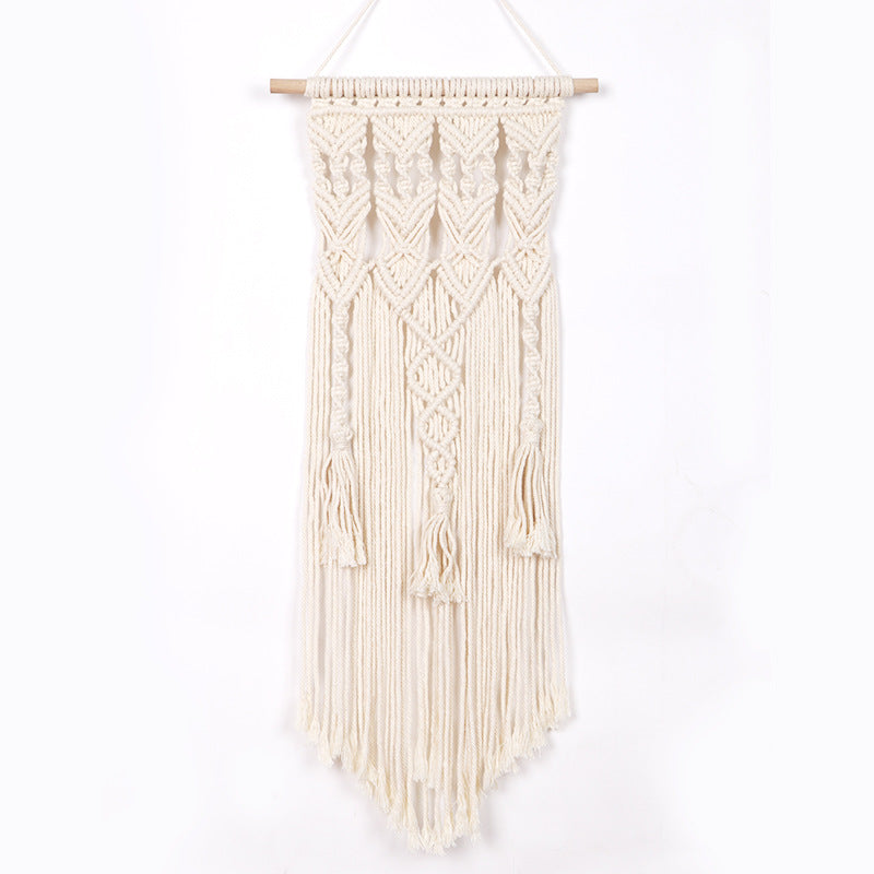 Macrame Wall Decor Blue 28 75 | Thrascher