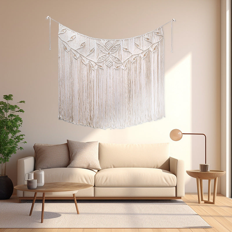 Macrame Wall Decor Cream | Thrascher
