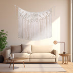 Macrame Wall Decor Cream | Thrascher