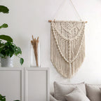 Macrame Wall Decor with Artistic Details | Thrascher