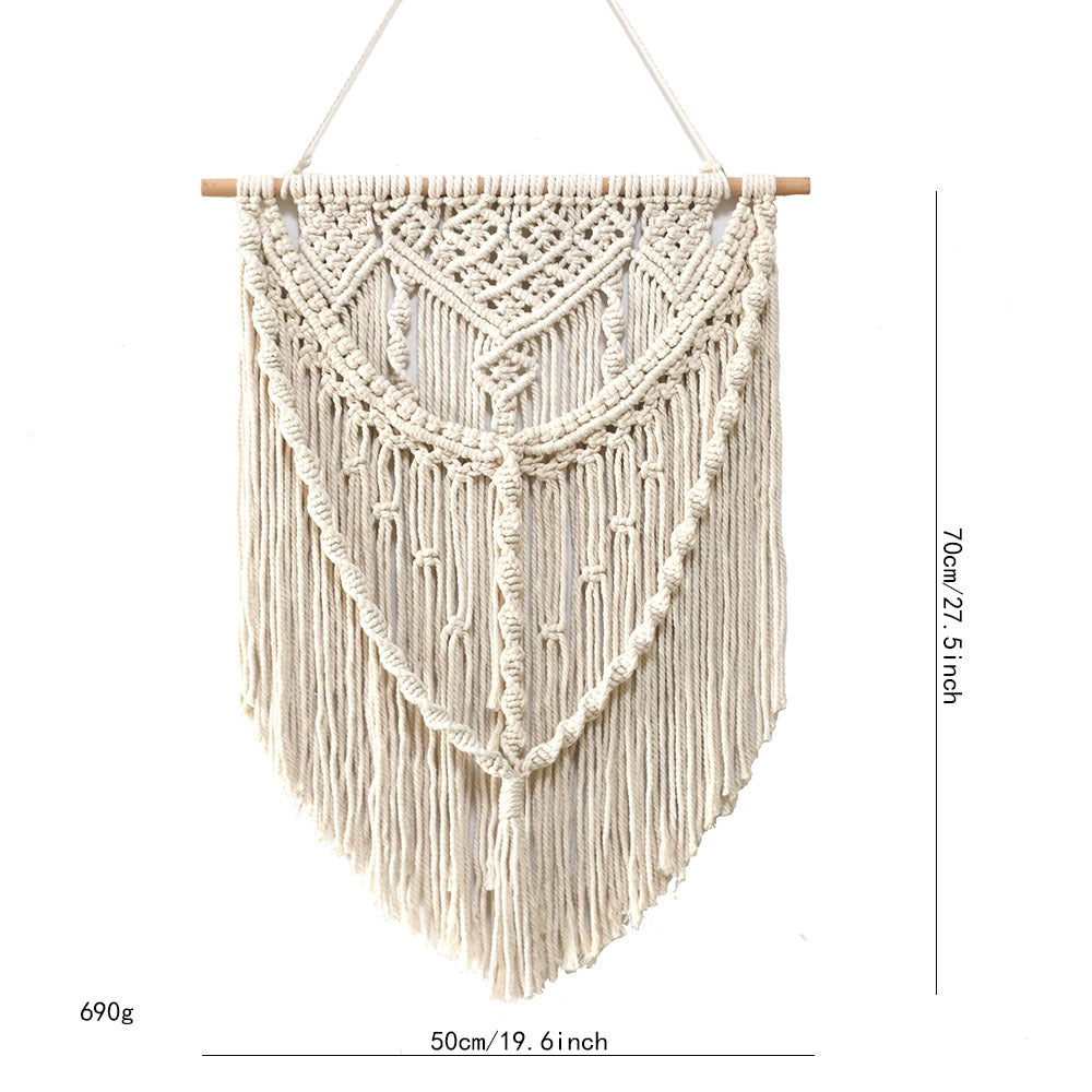 Macrame Wall Decor with Artistic Details | Thrascher