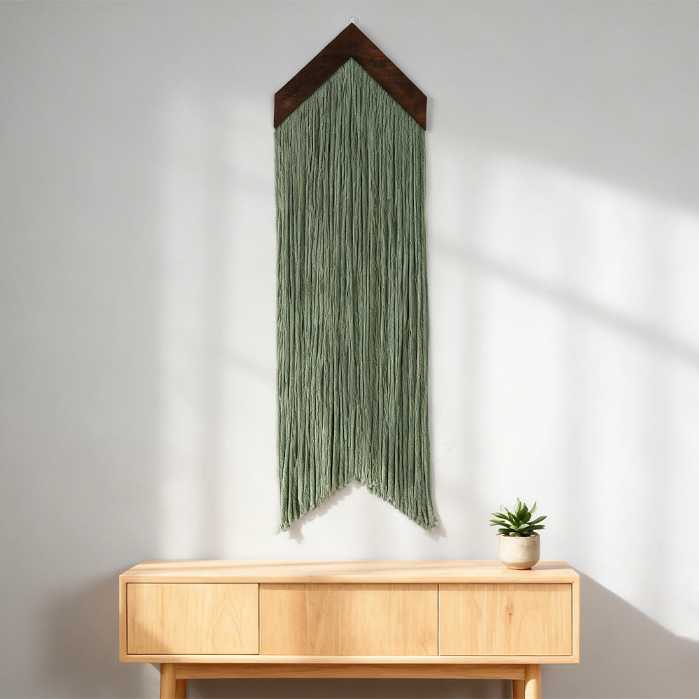 Macrame Wall Decor with Cloud Motif | Thrascher